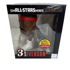 Allen Iverson smALL-STARS Minis LEGENDS 6-inch Figure Chase Variant GRAY Limited